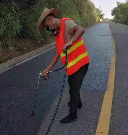 儋州路面喷涂翻新彩色步道施工方案